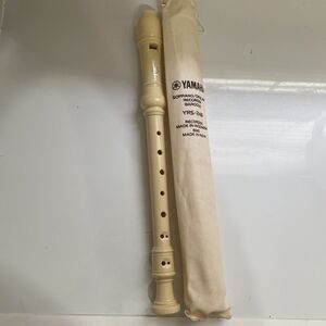 Yamaha Flute Recorder YRS-24B w/ Canvas Sleeve Holder